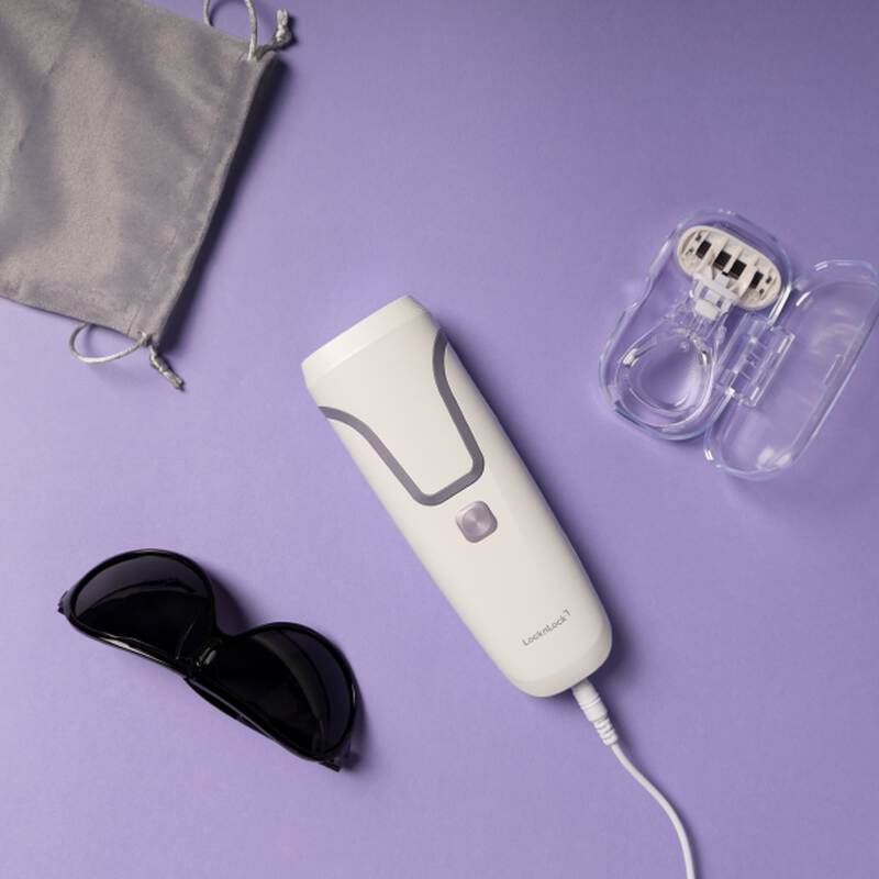 M&aacute;y Triệt L&ocirc;ng Lạnh Sapphire LocknLock, &Aacute;nh S&aacute;ng K&eacute;p 5 Mức Cường Độ, 4 Chế Độ bằng c&ocirc;ng nghệ Sapphire Cooling, Triệt L&ocirc;ng Tại Nh&agrave; - ENC312IVY, , large image number null